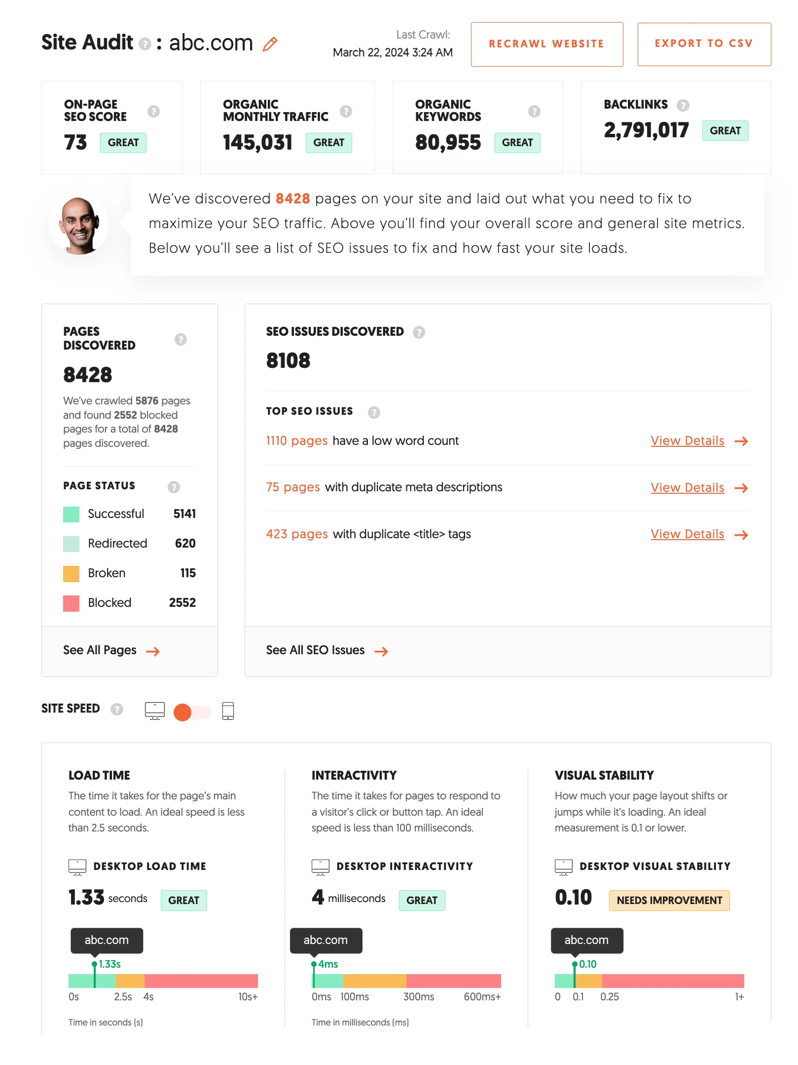 uber-site-audit